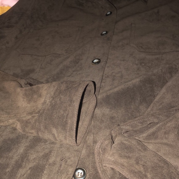 Karen Scott velvety button down BNWOT C - Picture 3 of 6